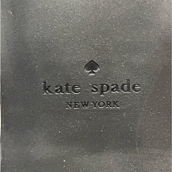 NWOT Kate Spade Sutton Quilted Riding Pull On Boots. Black/gold buckles 6 1/2 - Picture 7 of 10